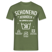 30. Geburtstag Schonend behandeln der Lappen ist schon 30 Geschenk Shirt - Militärgrün