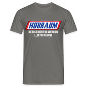 KFZ Mechaniker Mechatroniker Hubraum du bist nicht du wenn du Elektro fährst T-Shirt - Graphit
