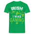 Irish I Was Gaming Funny St Patricks Day Gamer Geschenk T-Shirt - Kelly Green