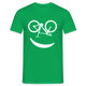 Fahrradfahrer Fahrrad Smiley Geschenkidee Männer T-Shirt - Kelly Green