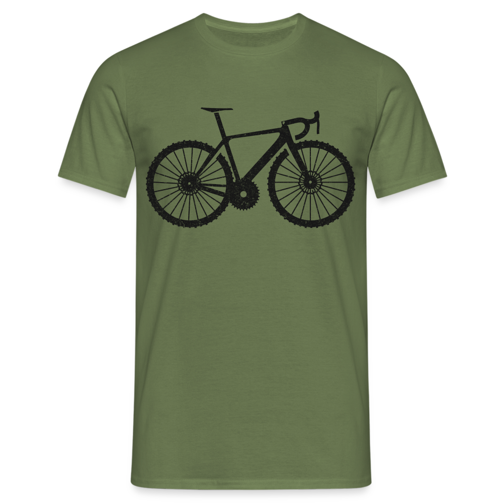 Mountain Bike Fahrrad Fahrer Männer T-Shirt - Militärgrün