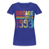 30. Geburtstag Vintage Retro Limited Edition Geboren 1993 Geschenk Frauen Premium T-Shirt - royal blue
