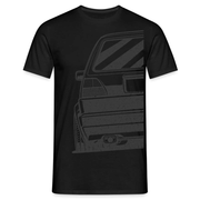 Golf MK2 Shirt Auto Retro Fan T-Shirt - Schwarz