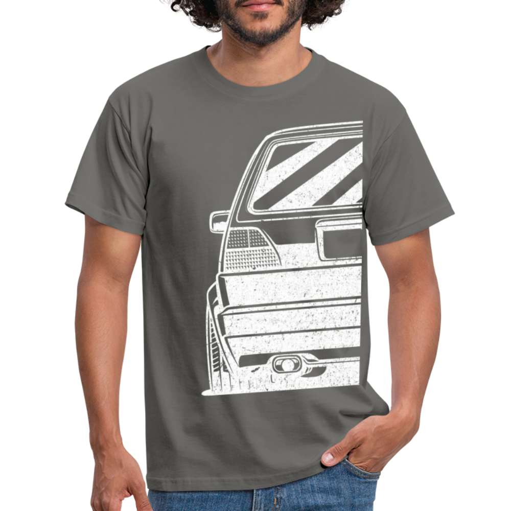 Golf MK2 Shirt Auto Retro Fan T-Shirt - Graphit