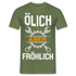 Mechaniker Ölich Aber Fröhlich Lustiges Geschenk T-Shirt - Militärgrün