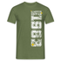 Jahrgang 1983 Geburtstag Retro Vintage Style Geschenk T-Shirt - Militärgrün
