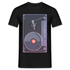 Retro Kassette Vinyl Schallplatte T-Shirt - Schwarz