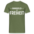 Bargeld ist Freiheit - Keinen Digitalen Euro Unisex T-Shirt - Militärgrün