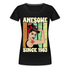 40. Geburtstag Frauen Shirt Strong Woman Awesome Since 1983 Geschenk T-Shirt - Schwarz