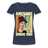 40. Geburtstag Frauen Shirt Strong Woman Awesome Since 1983 Geschenk T-Shirt - Navy