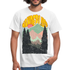 Wanderlust - Berge Wandern Bergmensch T-Shirt - weiß