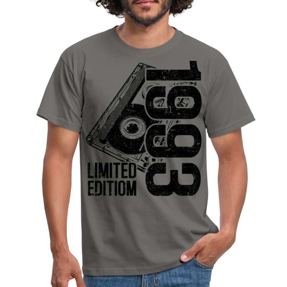 30. Geburtstag Limited Edition - 1993 Retro Kassette Geschenk T-Shirt - Graphit