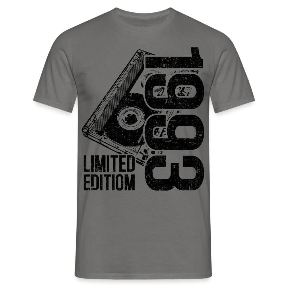 30. Geburtstag Limited Edition - 1993 Retro Kassette Geschenk T-Shirt - Graphit