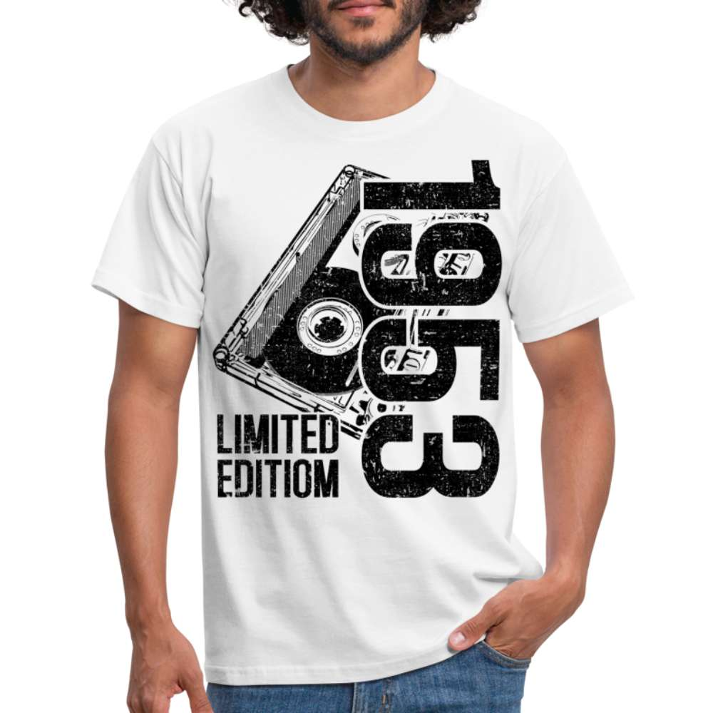 70. Geburtstag Limited Edition - 1953 Retro Kassette Geschenk T-Shirt - weiß