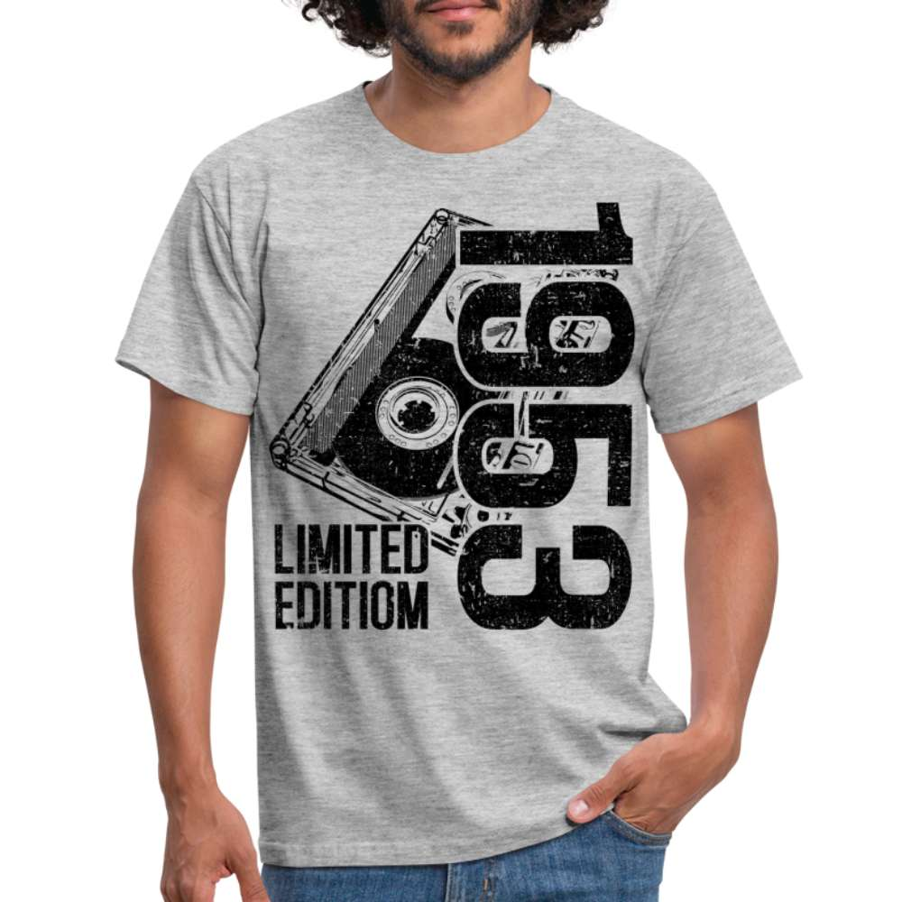 70. Geburtstag Limited Edition - 1953 Retro Kassette Geschenk T-Shirt - Grau meliert