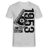 70. Geburtstag Limited Edition - 1953 Retro Kassette Geschenk T-Shirt - Grau meliert