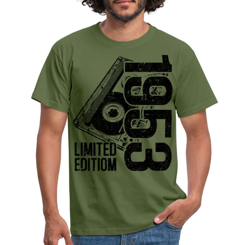 70. Geburtstag Limited Edition - 1953 Retro Kassette Geschenk T-Shirt - Militärgrün