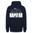 NAPSTAR Faule Katze - keine Lust - Lustiger Hoodie - Navy