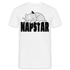 NAPSTAR Faule Katze - keine Lust - Lustige T-Shirt - weiß