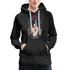 Mittelfinger Nope I Dont Care Lustiger Frauen Premium Hoodie - Schwarz