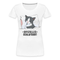 Süße Katze - Offizielles Schlafshirt - Lustiges Frauen Premium Shirt - weiß