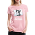 Süße Katze - Offizielles Schlafshirt - Lustiges Frauen Premium Shirt - Hellrosa