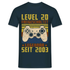 20. Geburtstag Gamer Gaming Shirt Legendär seit 2003 Geschenk T-Shirt - Navy