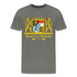 Bayern Is A Weltmacht - Bayern Wappen - Männer Premium T-Shirt - Asphalt