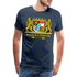 Bayern Is A Weltmacht - Bayern Wappen - Männer Premium T-Shirt - Navy