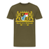 Bayern Is A Weltmacht - Bayern Wappen - Männer Premium T-Shirt - Khaki