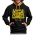 Bayern Is A Weltmacht - Bayern Wappen - Kontrast-Hoodie - Schwarz/Gold