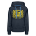 Bayern Is A Weltmacht - Bayern Wappen - Frauen Premium Hoodie - Navy