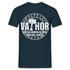 Vatertags Shirt - Vathor - Stolzer Papa - Vatertag Geburtstag Geschenk T-Shirt - Navy