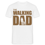 Vatertag Shirt The Walking Dad Lustiges Geschenk T-Shirt für Papas - weiß