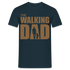 Vatertag Shirt The Walking Dad Lustiges Geschenk T-Shirt für Papas - Navy