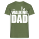 Vatertag Shirt The Walking Dad Lustiges Geschenk T-Shirt für Papas - Militärgrün