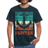 Vatertag Shirt Papa Papitän Anker Retro Style Geschenk T-Shirt - Navy