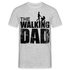 Vatertag Shirt The Walking Dad Lustiges Geschenk T-Shirt für Papas - Grau meliert