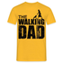 Vatertag Shirt The Walking Dad Lustiges Geschenk T-Shirt für Papas - Gelb