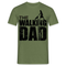 Vatertag Shirt The Walking Dad Lustiges Geschenk T-Shirt für Papas - Militärgrün