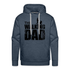 Vatertag Hoodie The Walking Dad Lustiges Geschenk T-Shirt für Hoodie - Jeansblau