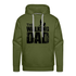 Vatertag Hoodie The Walking Dad Lustiges Geschenk T-Shirt für Hoodie - Olivgrün