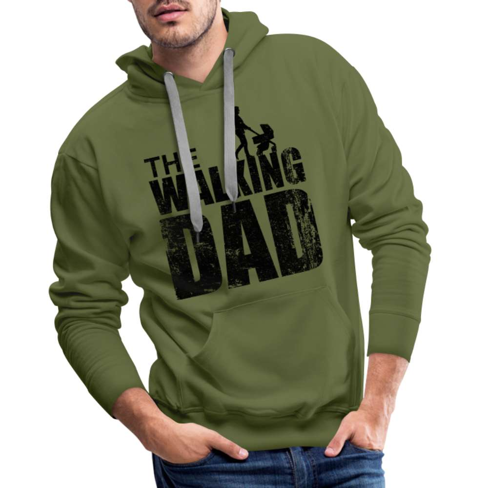 Vatertag Hoodie The Walking Dad Lustiges Geschenk T-Shirt für Hoodie - Olivgrün