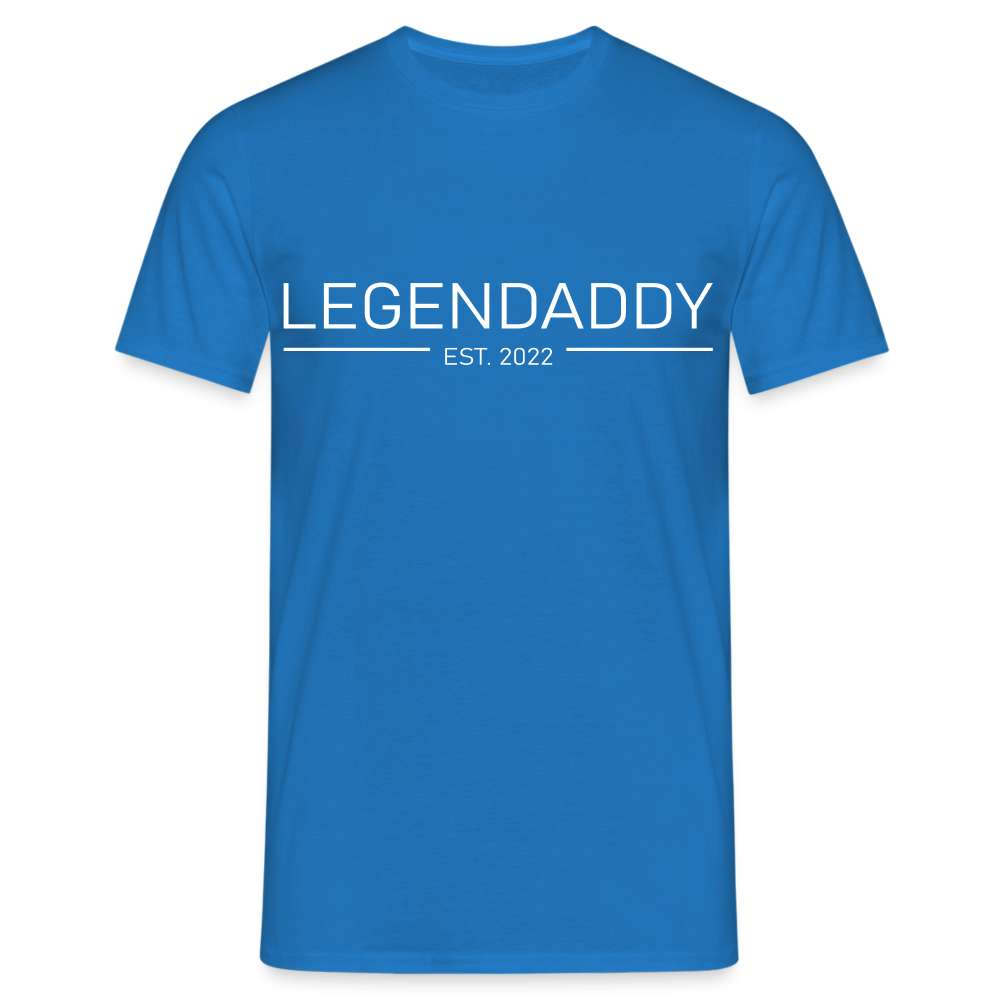 Papa Vatertag Legendaddy 2023 Geschenk T-Shirt - Royalblau