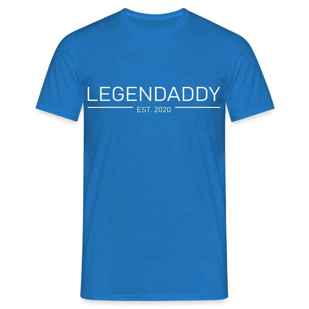 Papa Vatertag Legendaddy 2020 Geschenk T-Shirt - Royalblau