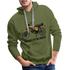 Simpson S51 IFA DDR Moped Nostalgie Ostalgie Hoodie - Olivgrün