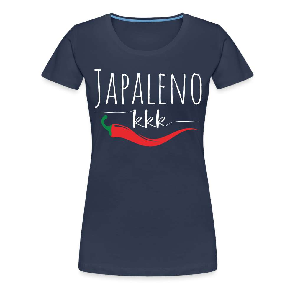 Japaleno Babe :) Frauen Premium T-Shirt - Navy